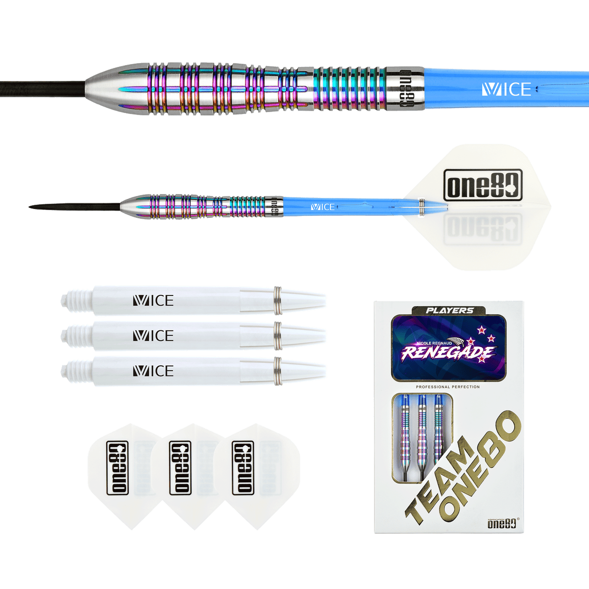 One80 Nicole Regnaud Signature Dart Steeltip