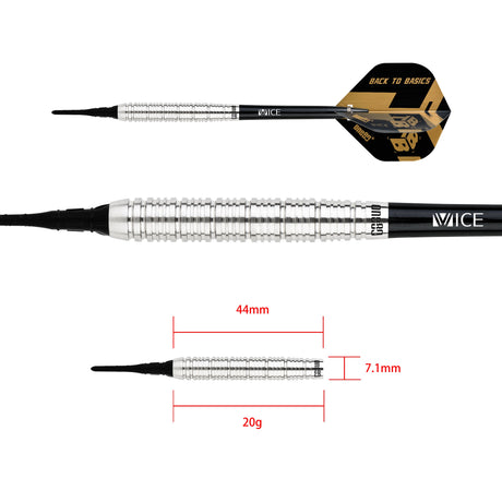 One80 Back to Basic AGS Softdart 20g