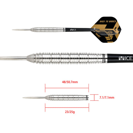 One80 Back to Basic AGS Steeldart