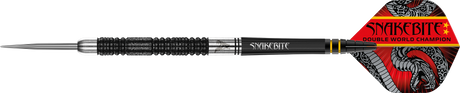 Peter Wright Snakebite Double World Champion Special Edition Steeldart Black