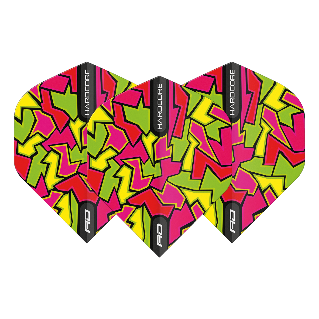 RedDragon F6642 - HARDCORE RADICAL CRACKLE Flights Blau/ Rot