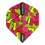 RedDragon F6642 - HARDCORE RADICAL CRACKLE Flights Blau/ Rot