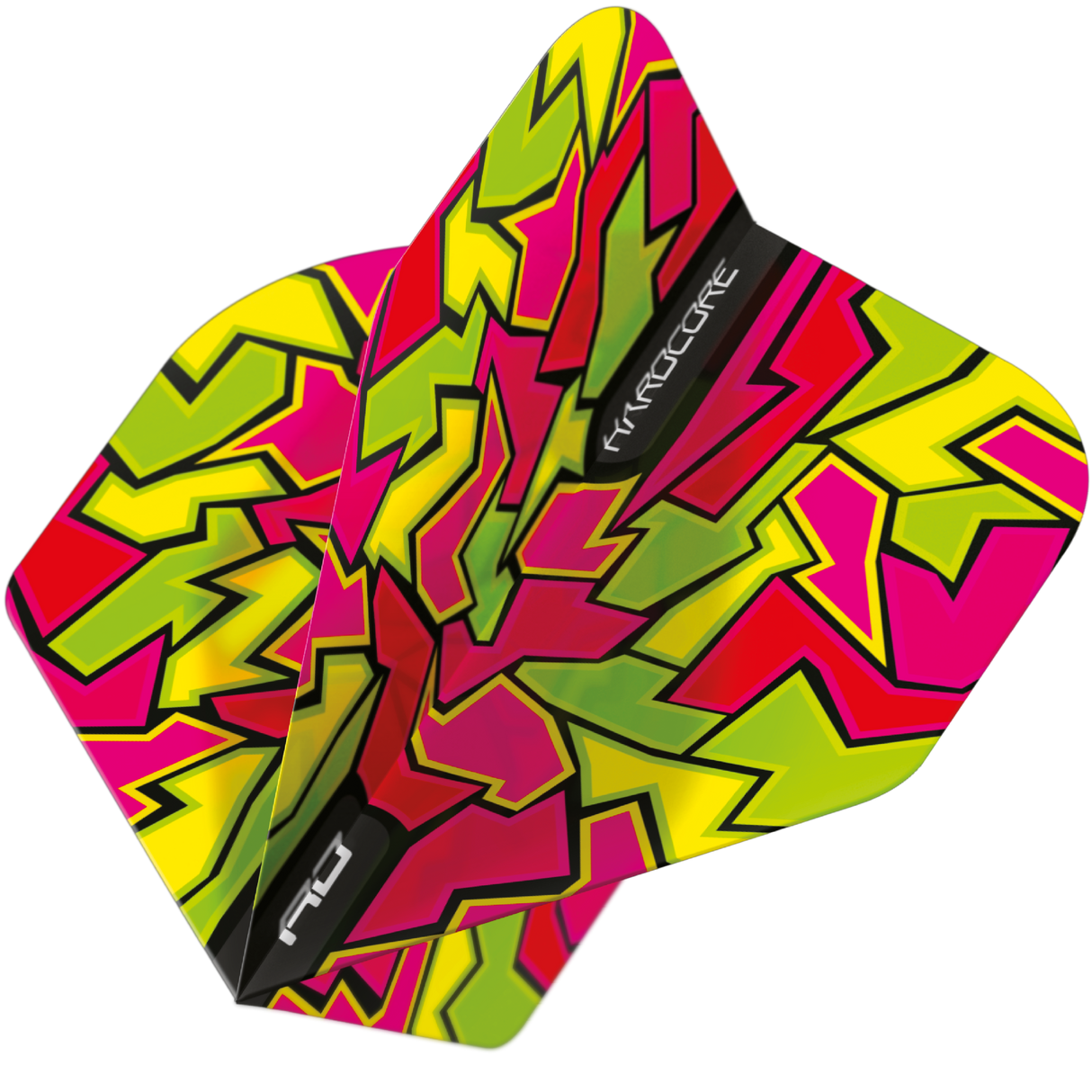 RedDragon F6642 - HARDCORE RADICAL CRACKLE Flights Blau/ Rot