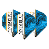 Peter Wright Snakebite Double World Champion Hardcore Flights Standard Blue & White