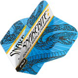 Peter Wright Snakebite Double World Champion Hardcore Flights Standard Blue & White