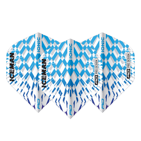 Red Dragon Gerwyn Price Ionic Flight Blau/Weiß