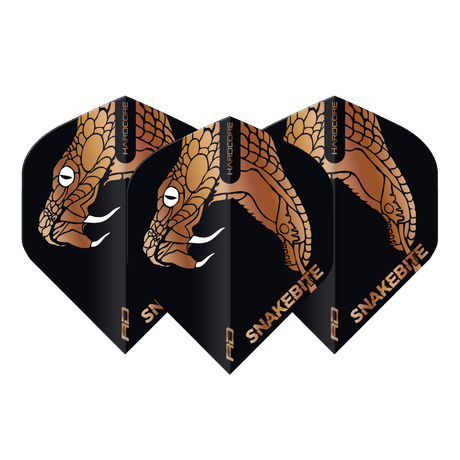 Red Dragon Peter Wright Premium Hardcore Bronze Flights