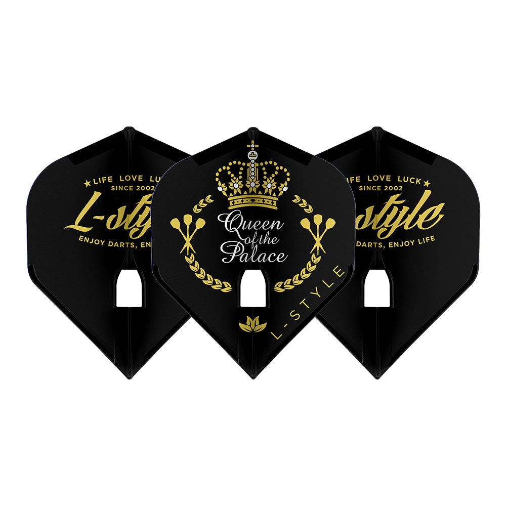 L-Style - Fallon Sherrock Champagne Signature Flights - Queen of the Palace - black gold - Flight