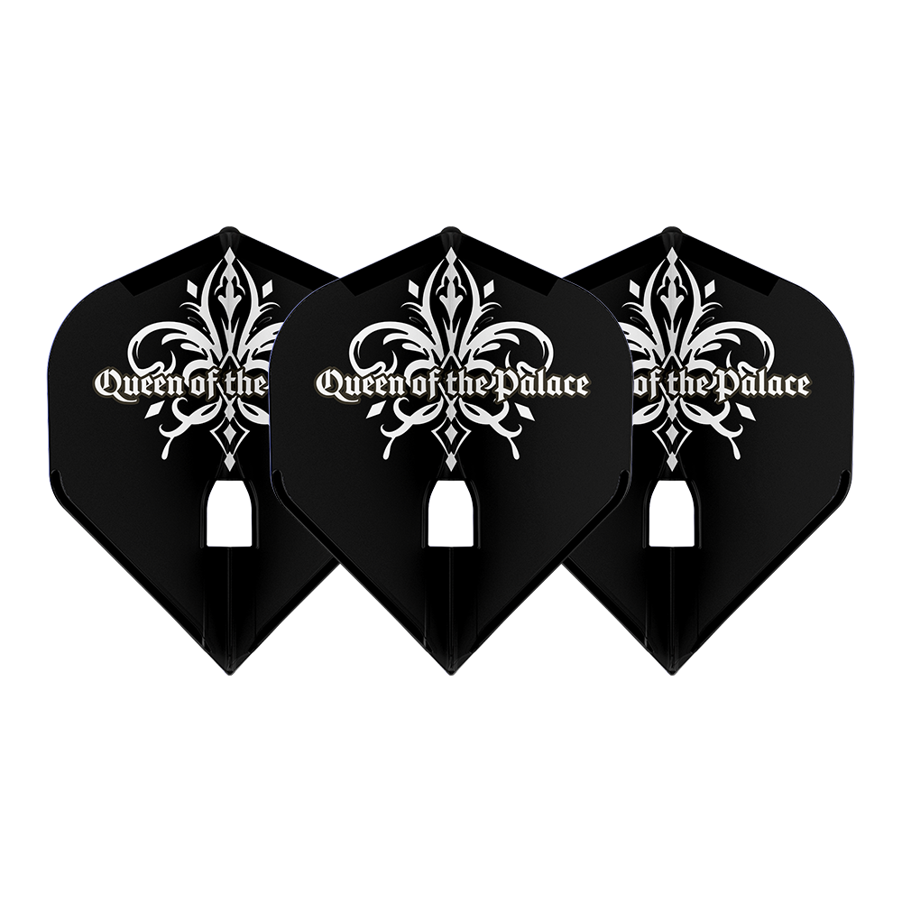 L-Style - Fallon Sherrock Champagne Signature Flights - Queen of the Palace - black white - Flight
