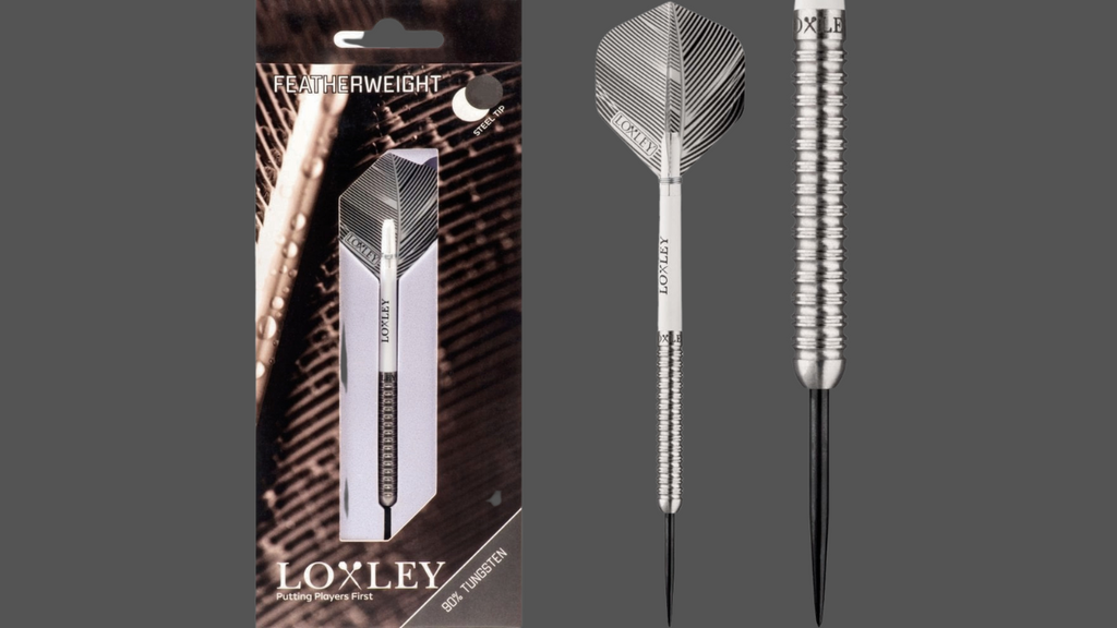 LOXLEY FEATHERWEIGHT BLACK 90% - 16g Steeltip