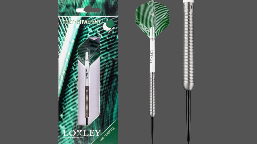 LOXLEY FEATHERWEIGHT GREEN 90% 19g Steeltip