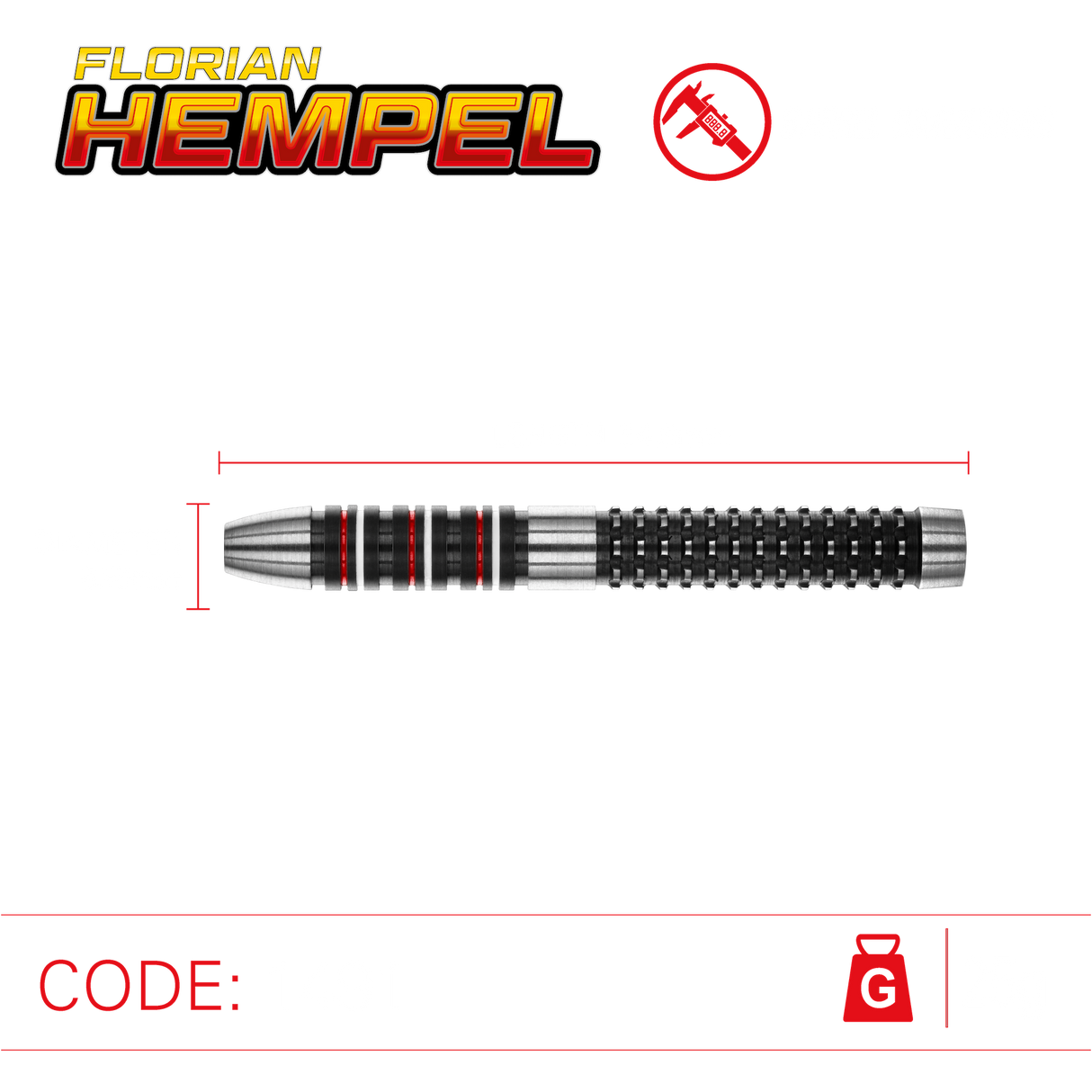 Winmau Florian Hempel Steeldart