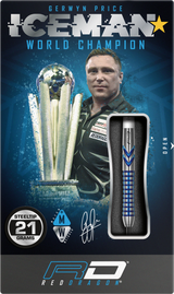 RedDragon Gerwyn Price Iceman Contour Steeldarts