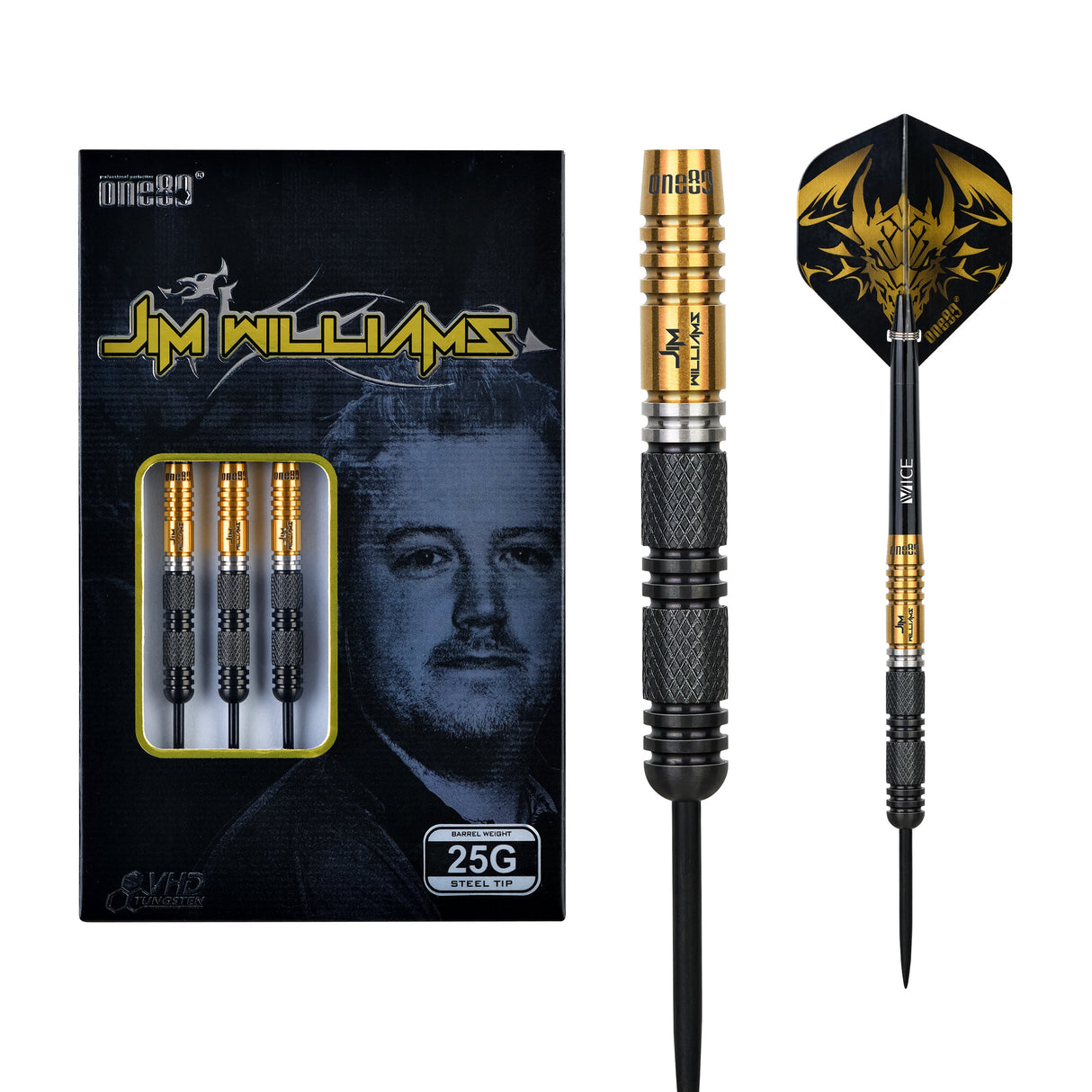 Jim Williams Signature Dart VHD Steeltip