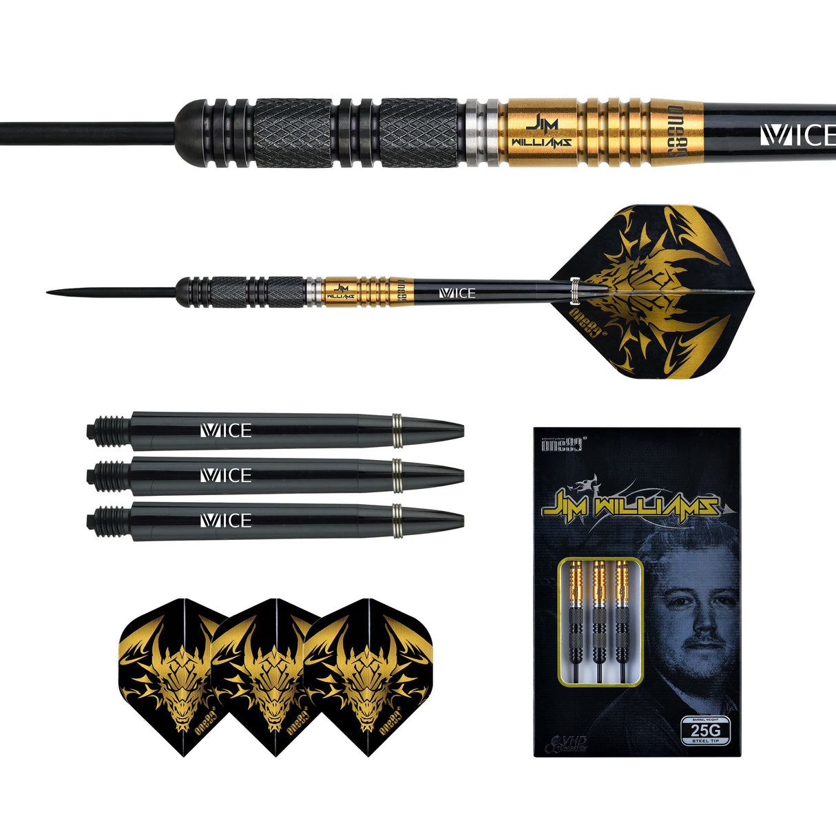 Jim Williams Signature Dart VHD Steeltip