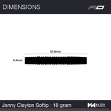 RedDragon Jonny Clayton 90% Softdarts 20g