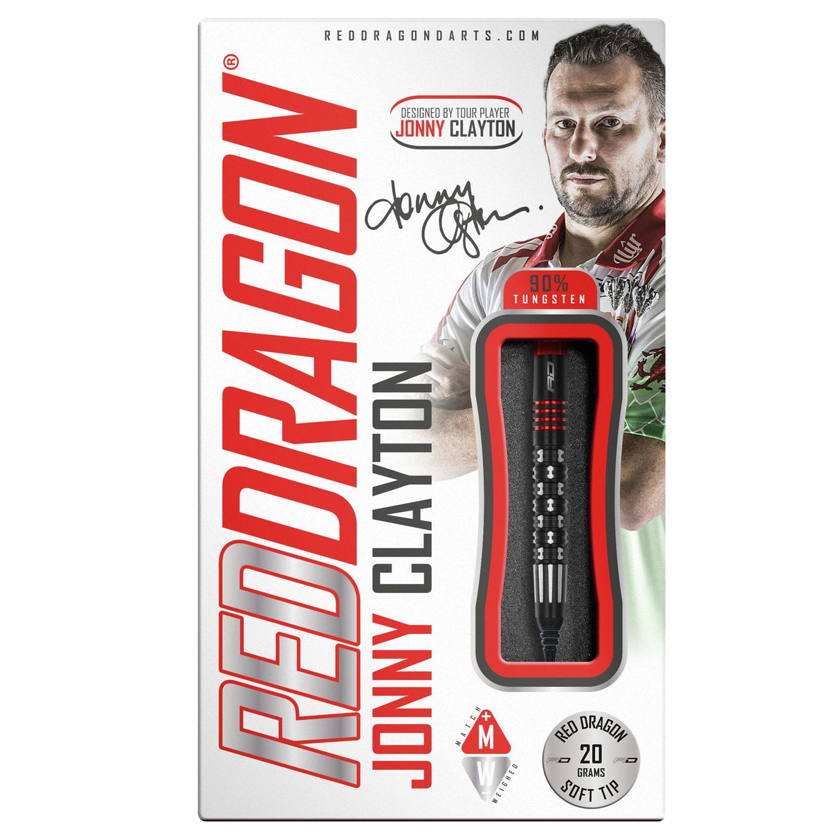 JONNY CLAYTON PREMIER LEAGUE SE SOFTIP 20 GRAMM
