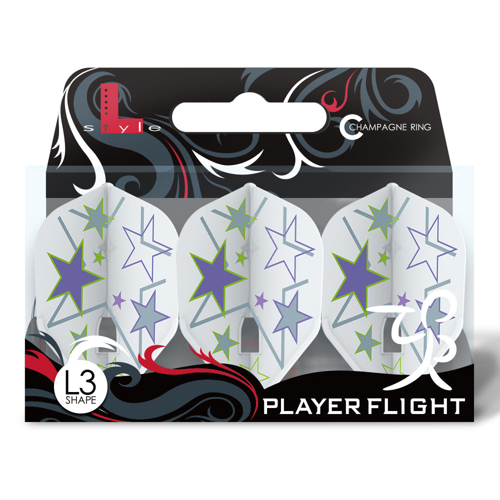 L -Style Signature Flights - Ryan Murray V1 L3PRO - White
