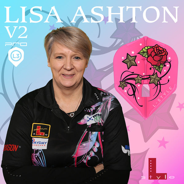 L -Style Signature Flights - Lisa Ashton V2 L3PRO - Pink