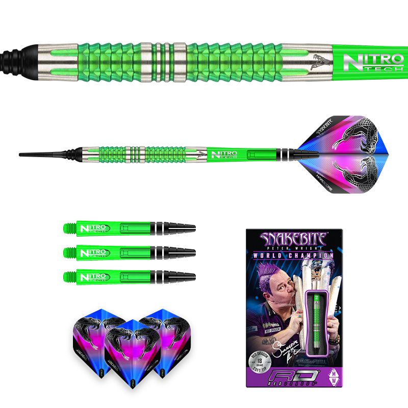 Red Dragon - Peter Wright - Mamba 2 - Softdart