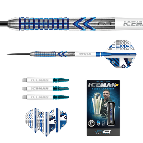 RedDragon Gerwyn Price Iceman Contour Steeldarts