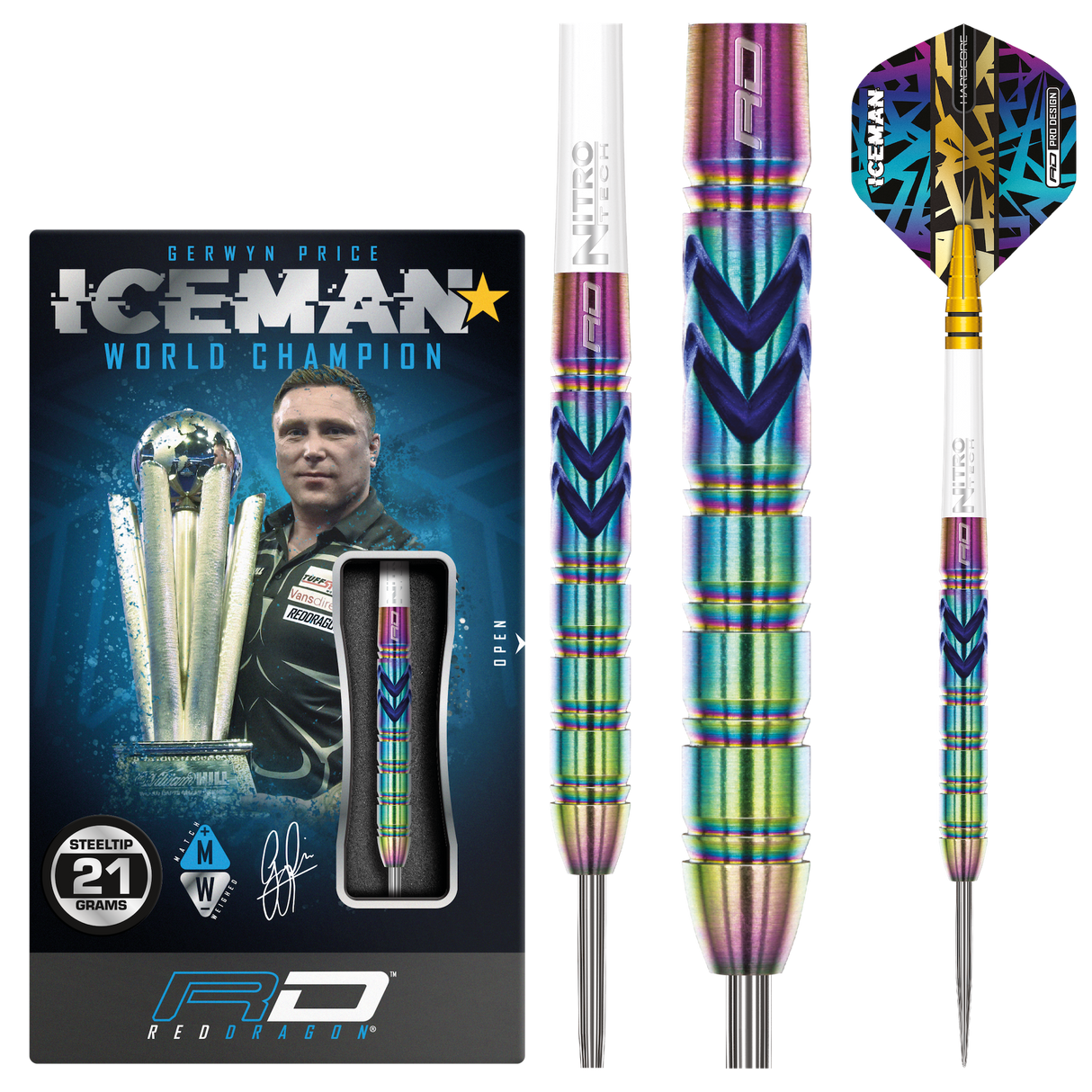 Red Dragon Gerwyn Price Ionic Steeltip