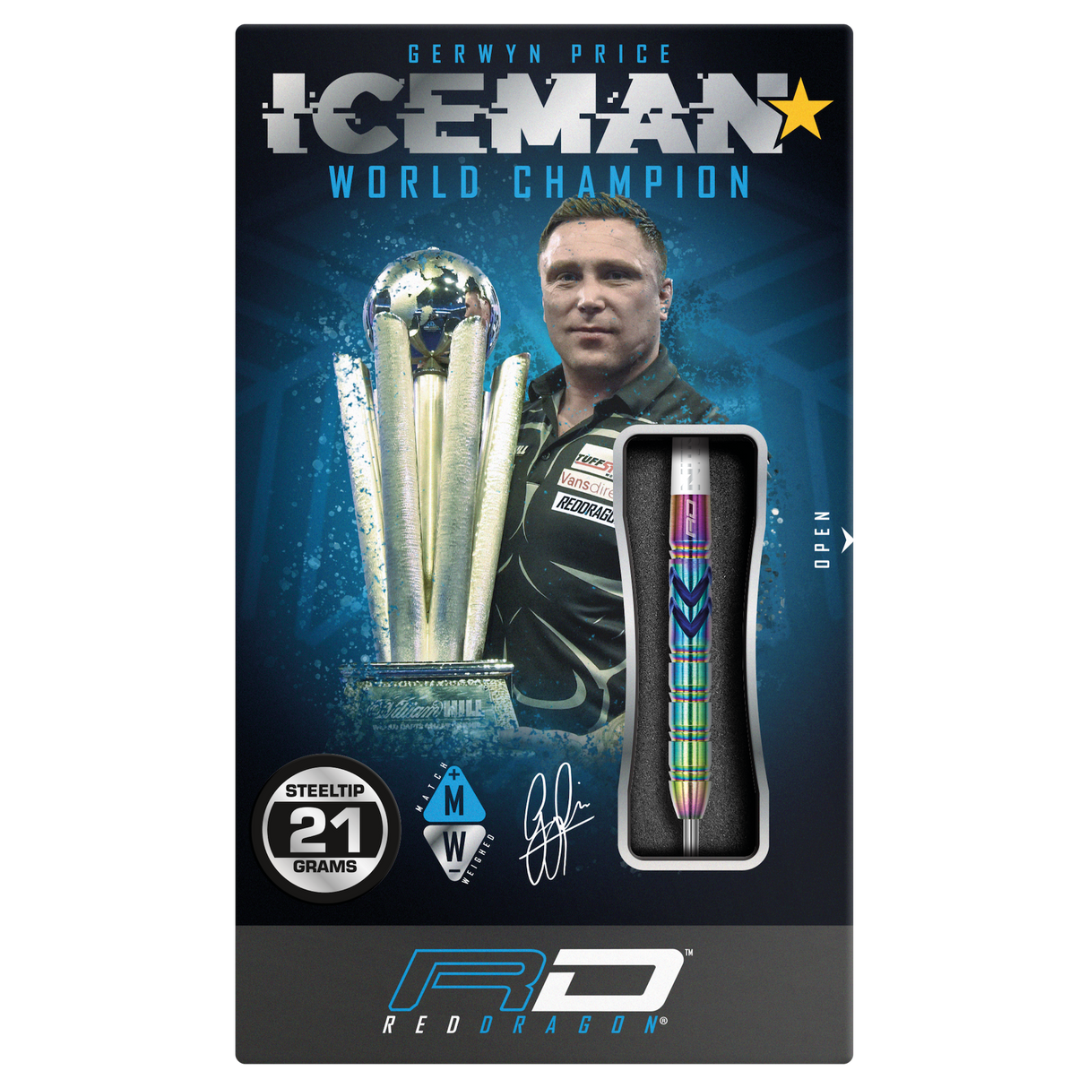 Red Dragon Gerwyn Price Ionic Steeltip