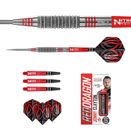 Red Dragon Jonny Clayton Element Steeltip 24g