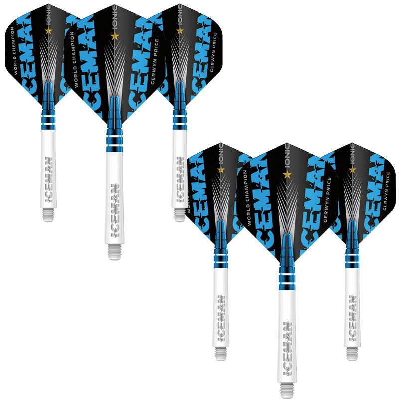 GERWYN PRICE WORLD CHAMPION SE FLIGHT & WHITE SHAFT COMBO