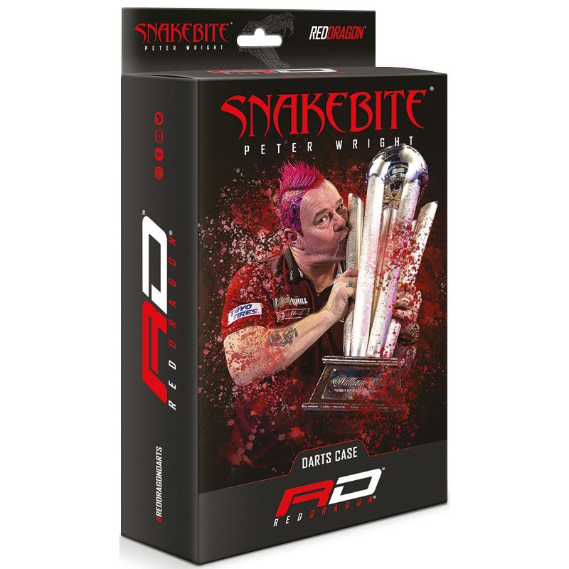 Red Dragon Peter Wright Snakebite Dart Case