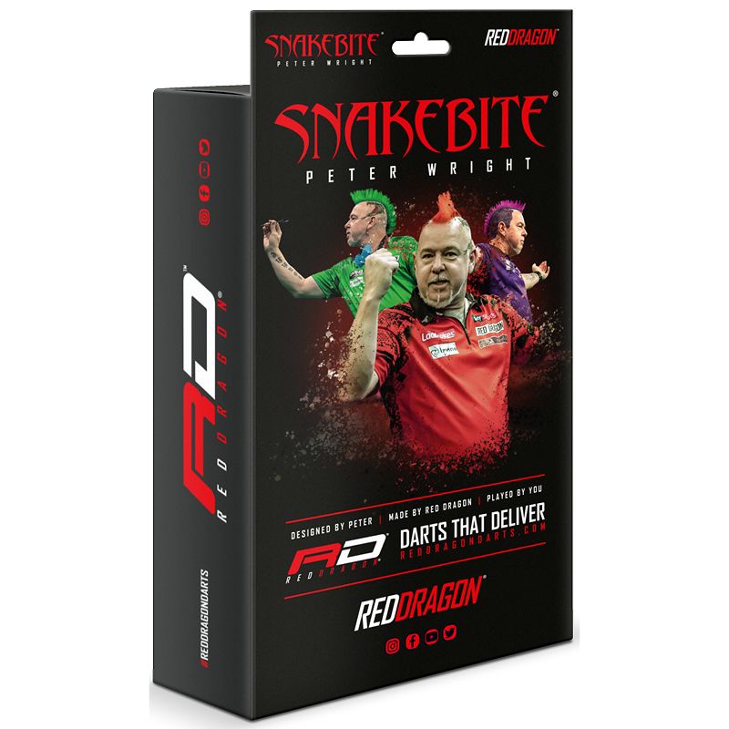 Red Dragon Peter Wright Snakebite Dart Case