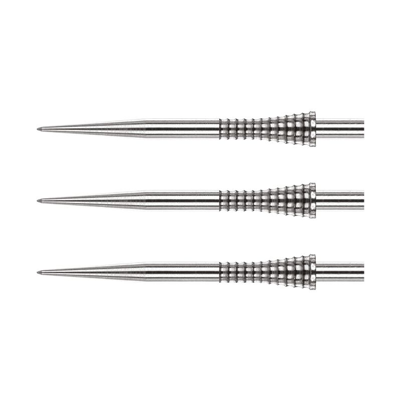 RedDragon Raptor Gripped Dart Points Silber 33mm