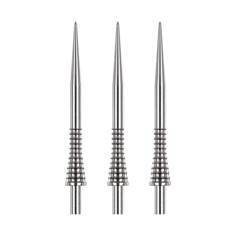 RedDragon Raptor Gripped Dart Points Silber 33mm