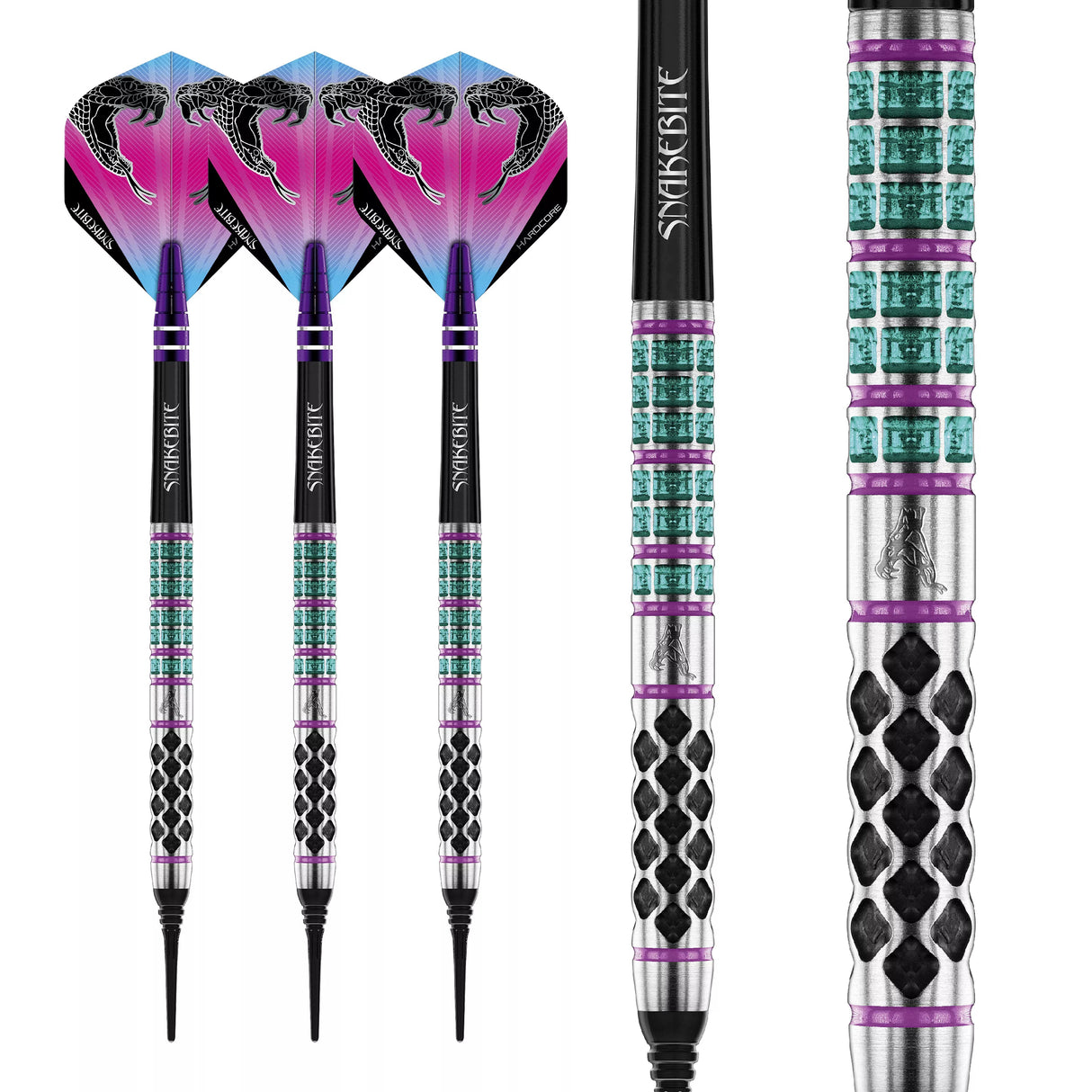 Red Dragon Peter Wright Supa Venom Softdarts - 20g