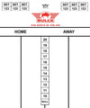 Bull's Darttel Flex 35x25 cm.Tactics Scoreboard