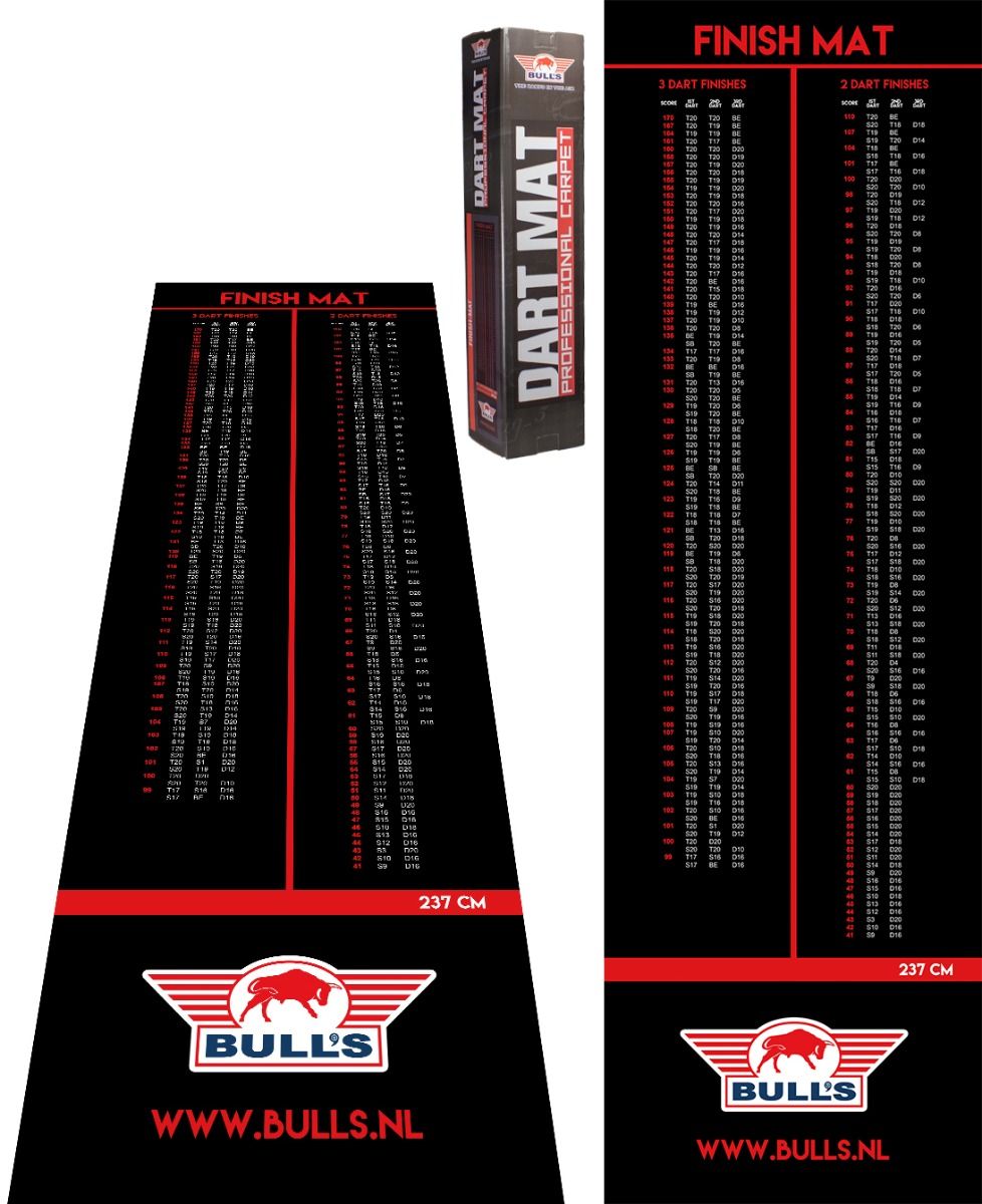 Bull's Dartteppich "Finish" 300 x 60 cm
