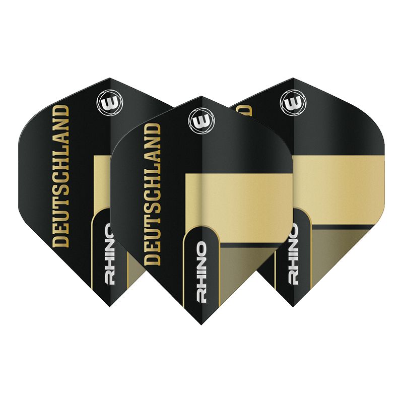 WINMAU RHINO BLACK & GOLD LÄNDER FLIGHTS