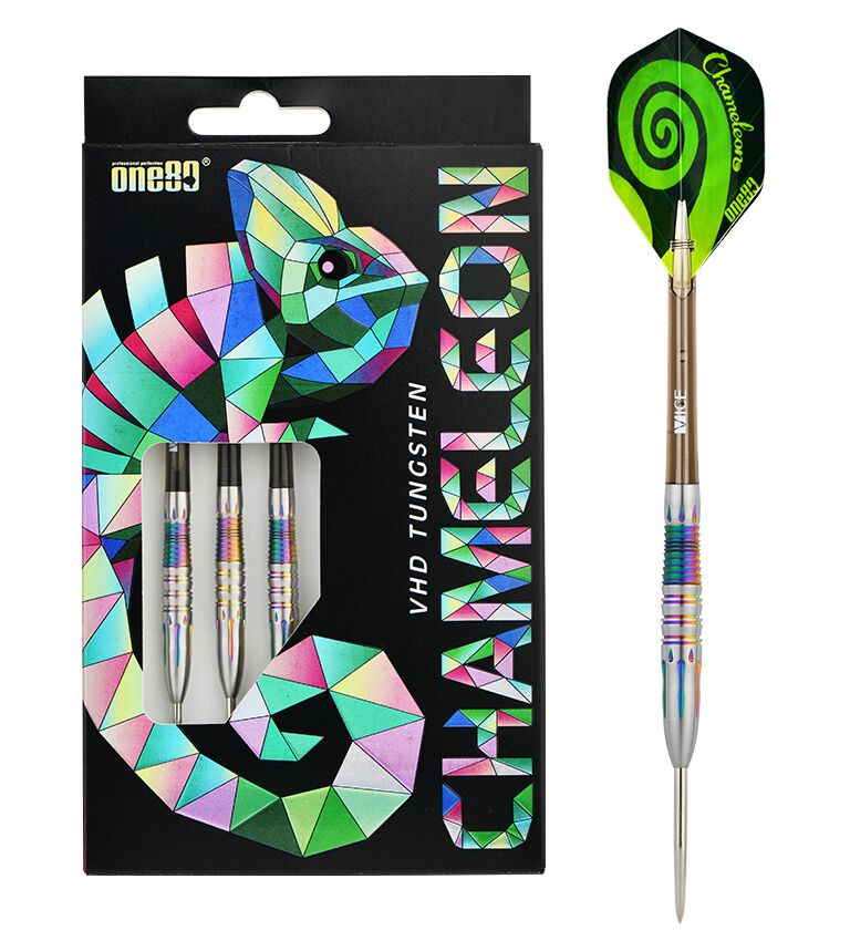 One80 Chameleon - Furcifer Steel 22g – Cubedarts