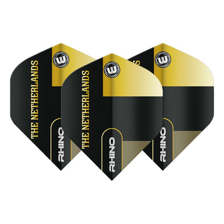 WINMAU RHINO BLACK & GOLD LÄNDER FLIGHTS