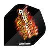 Winmau Rhino Extra Thick Rock Legends Judas Priest Flaming Logo